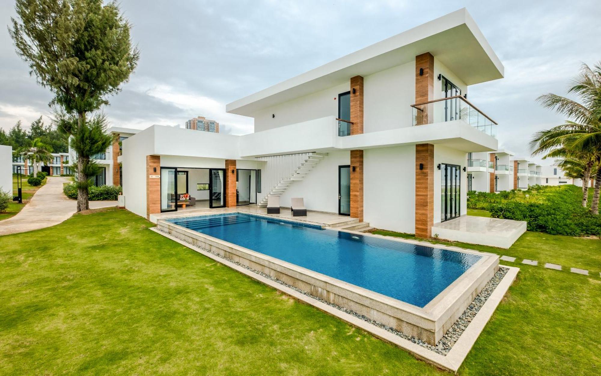 Biet Thu Mat Tien Bien Saint Simeon Resort 头顿 外观 照片
