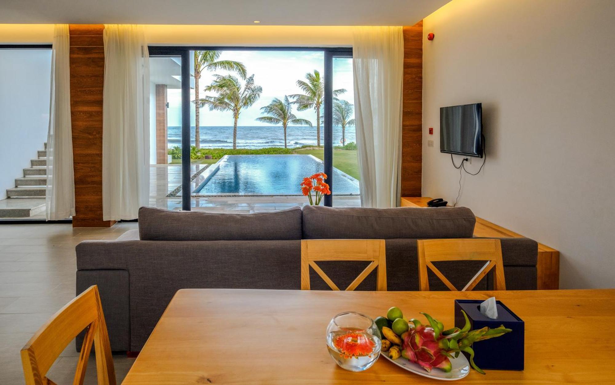 Biet Thu Mat Tien Bien Saint Simeon Resort 头顿 外观 照片